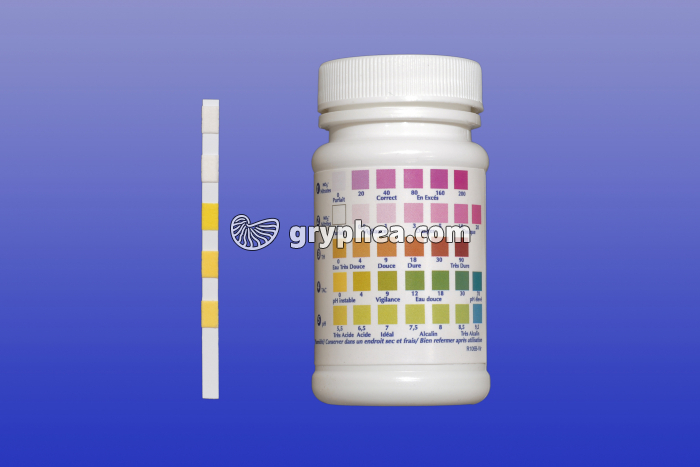 Flacon et bandelettes pour test des nitrates - gryphea.com